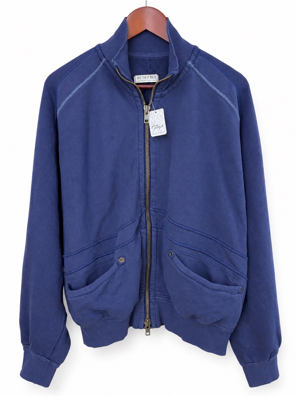 Free People We The Free Thunder Cardi Blueprint Women's XL NWT